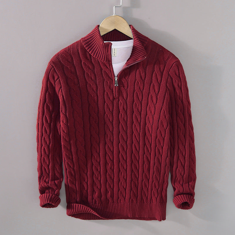 Belgravia Half-Zip Knit