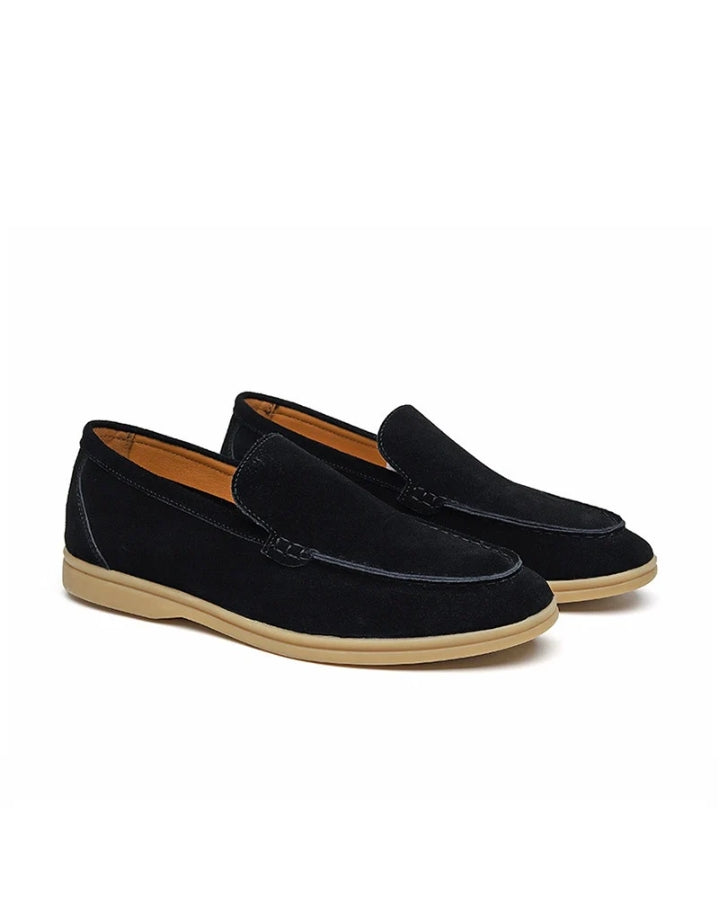 MONACO OLD-MONEY SUEDE LOAFERS