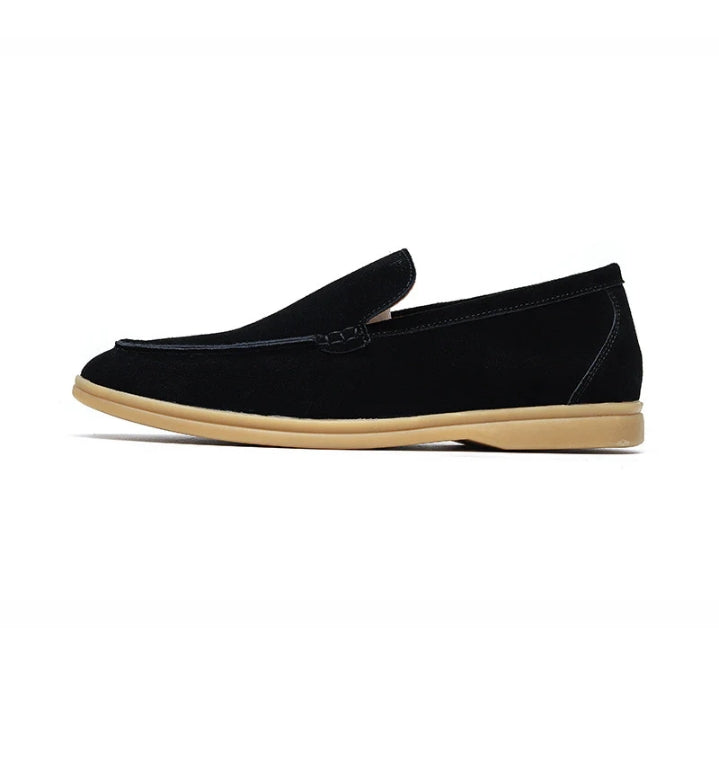 MONACO OLD-MONEY SUEDE LOAFERS