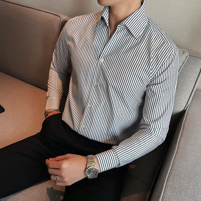 Striped-Classy Lenin Shirt
