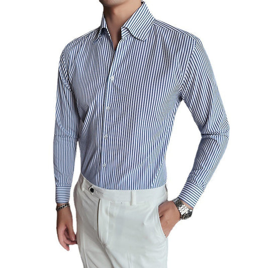 Striped-Classy Lenin Shirt