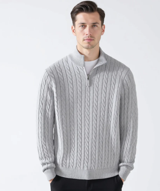 Belgravia Half-Zip Knit