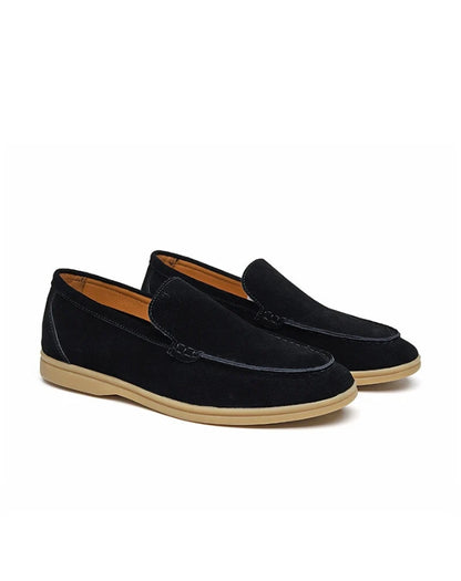 MONACO OLD-MONEY SUEDE LOAFERS