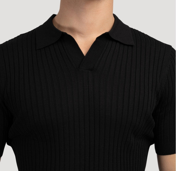 STRIPED CASUAL POLO