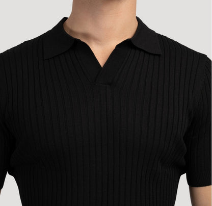 STRIPED CASUAL POLO