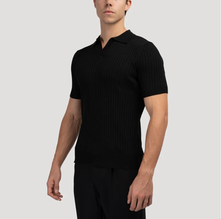 STRIPED CASUAL POLO