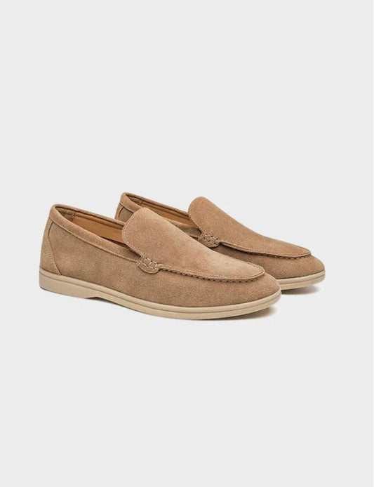 MONACO OLD-MONEY SUEDE LOAFERS